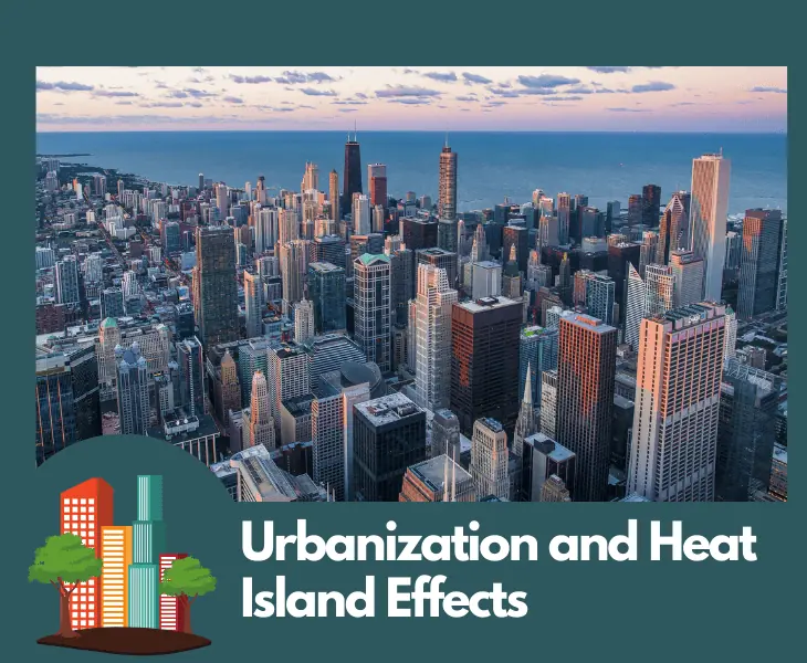 urbanization and heat island effects