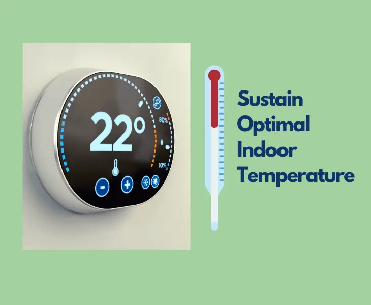 sustain optimal indoor temperature