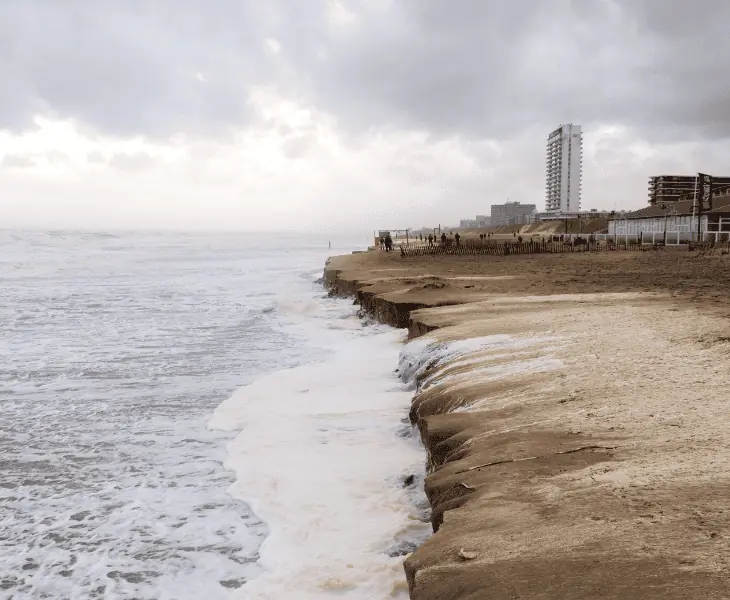 coastal infrastructure and property damage potential