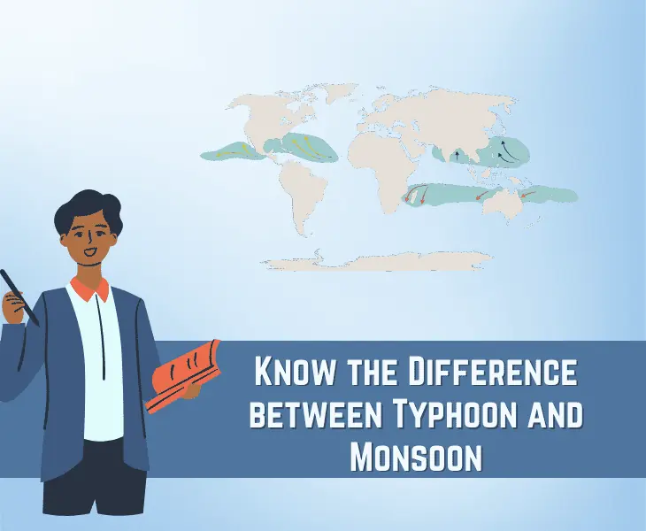 know the difference between typhoon and monsoon