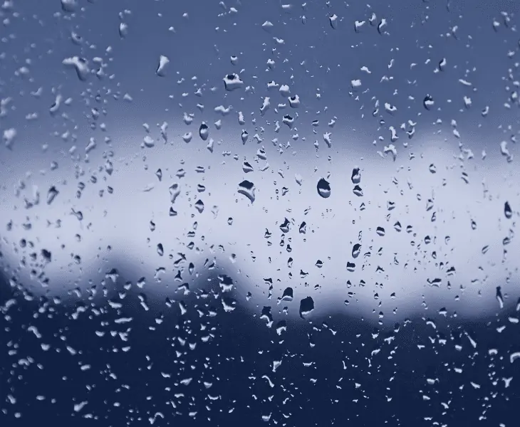 the build-up of moisture and condensation