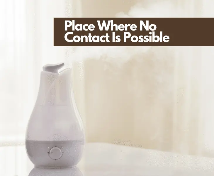place where no contact is possible