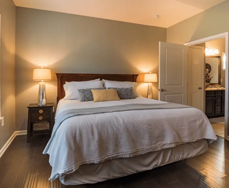 ideal humidifier positioning in the bedroom