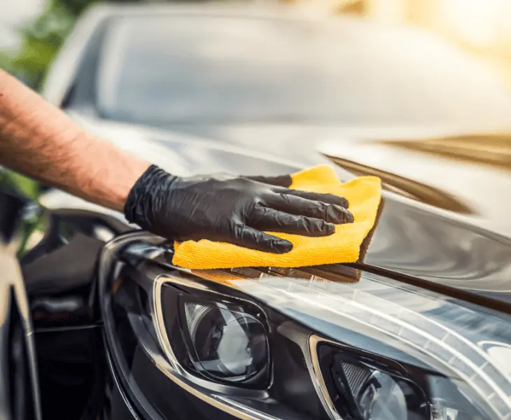 try a quick detailer