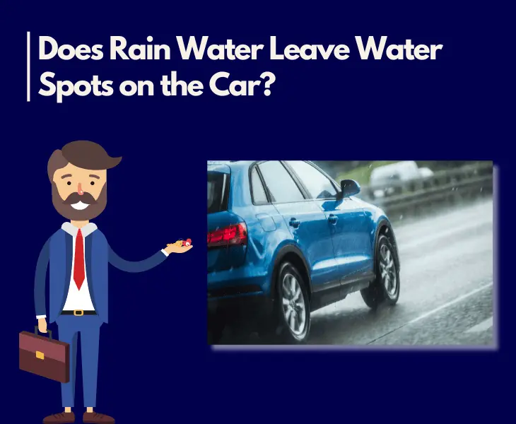 rainwater and car water spots correlation