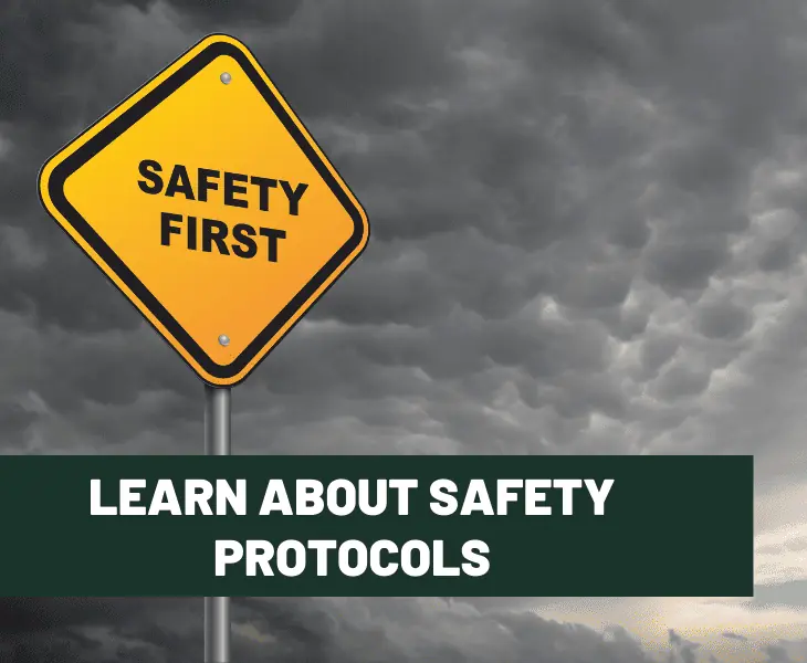 learn about safety protocols