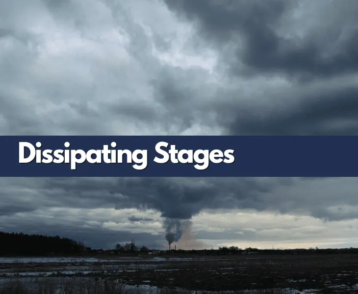 dissipating stages