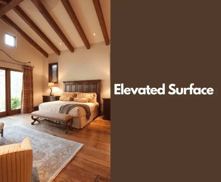 elevated surface
