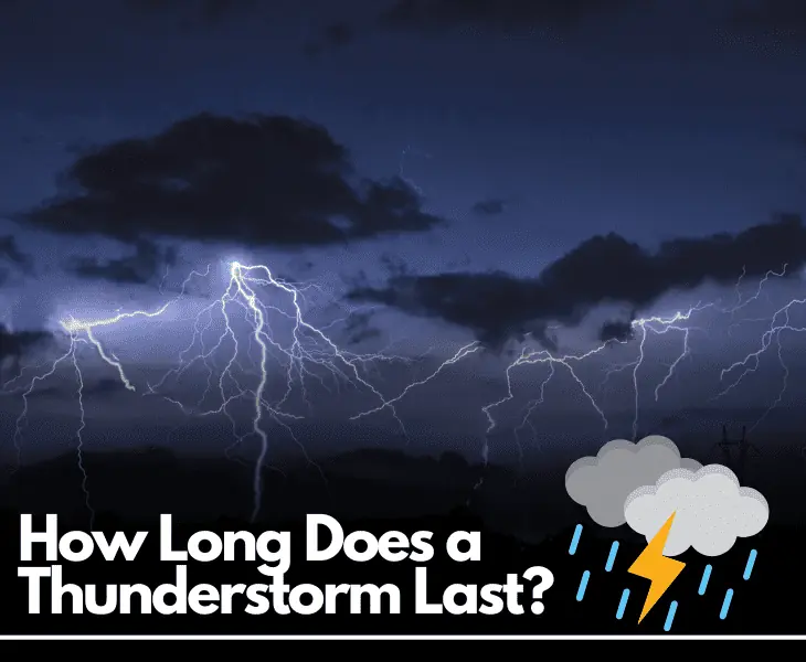 how long does a thunderstorm last