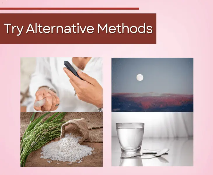 try alternative methods