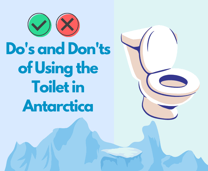 toilet guidelines in antarctica