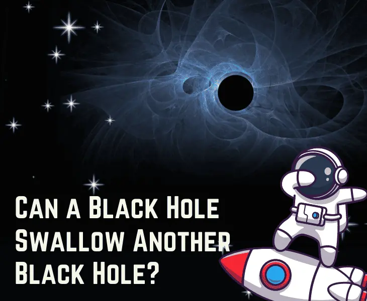 can a black hole swallow another black hole