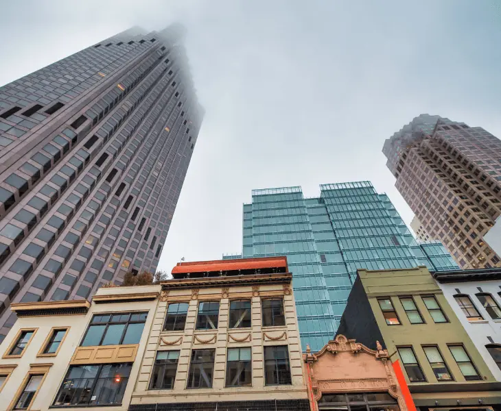 high-rise buildings