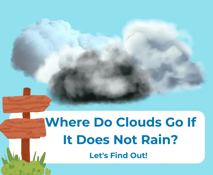 where do clouds go if it doesn't rain