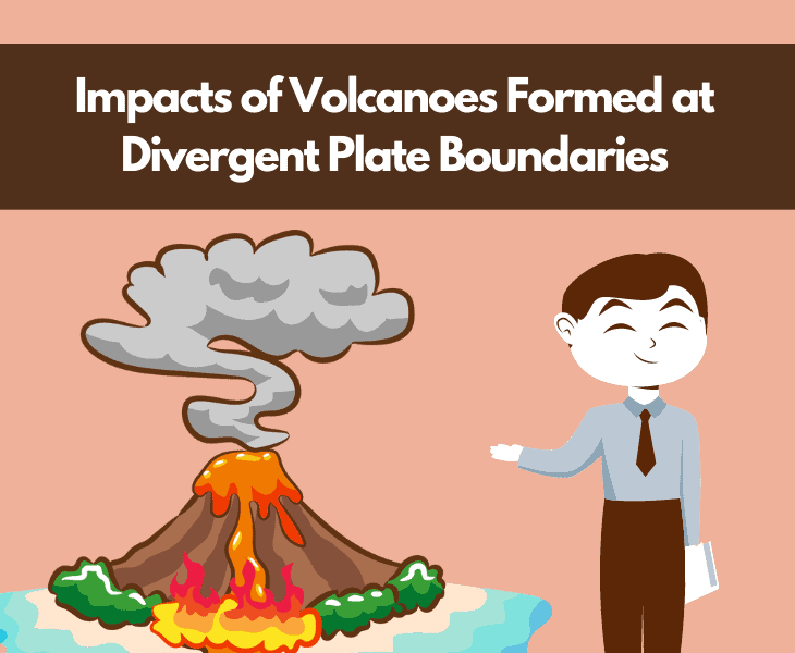volcanic impacts at divergent boundaries
