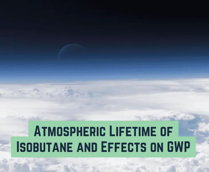 sobutane atmospheric lifetime and gwp effects