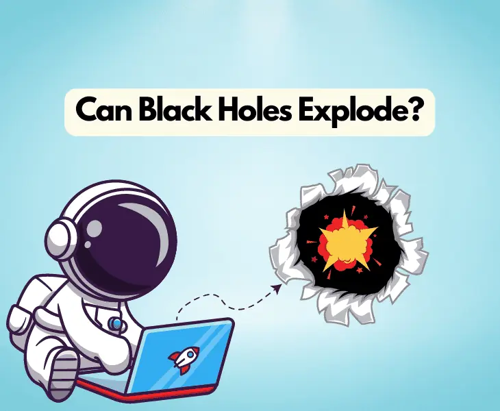 can black holes explode