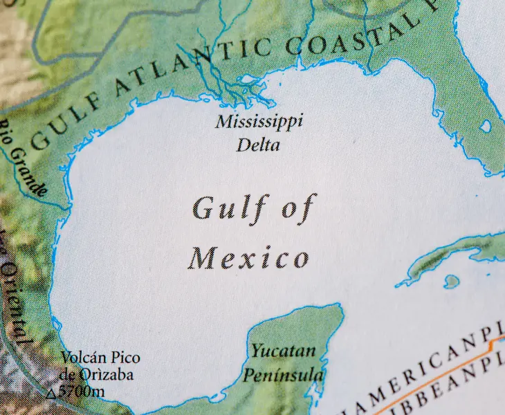 gulf of mexico's role in the process
