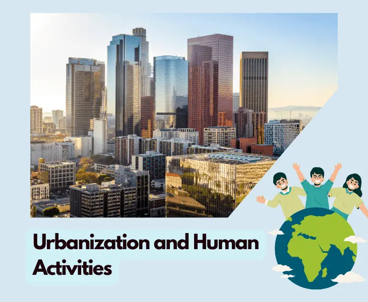 urbanization and human activities