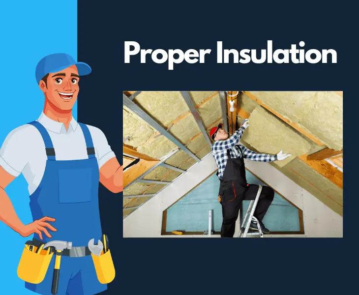 proper insulation