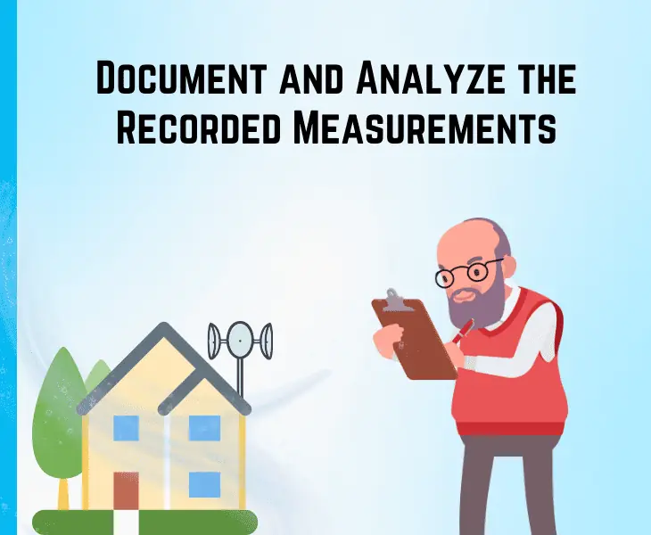 document and analyze the recorded measurements