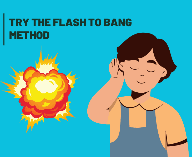 try the flash to bang method