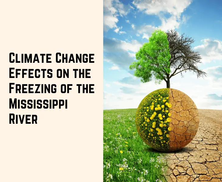 climate change impact on mississippi river freezing