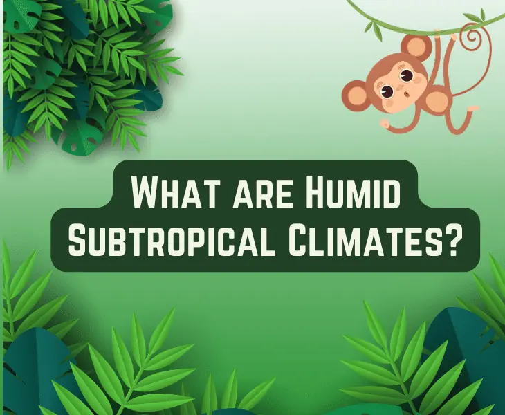what are humid subtropical climates