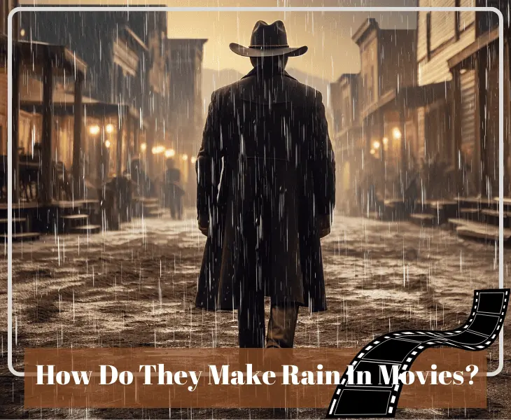 how do they make rain in movies