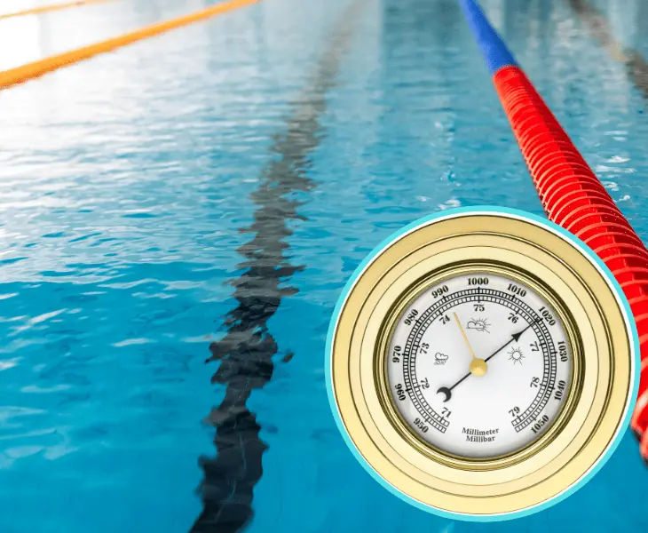 barometric pressure on evaporation