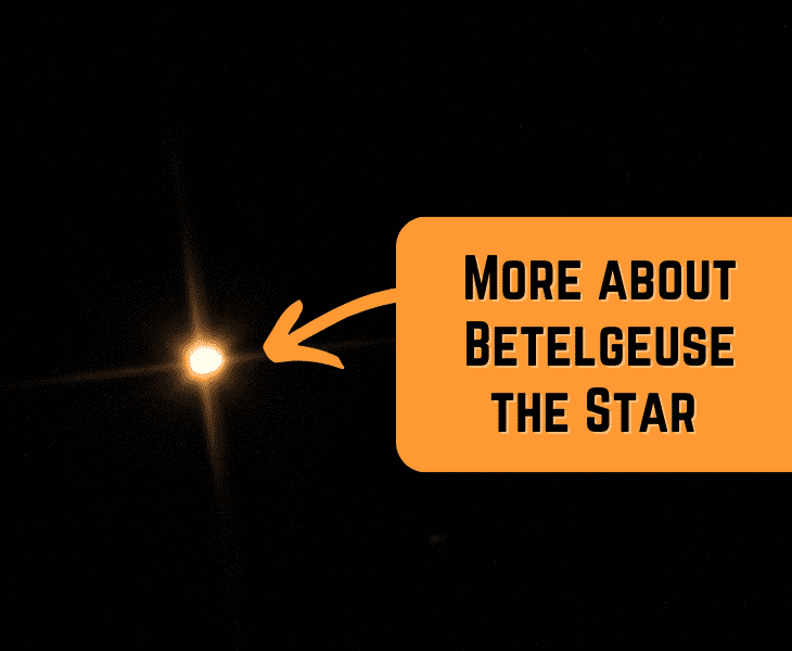 more about betelgeuse the star