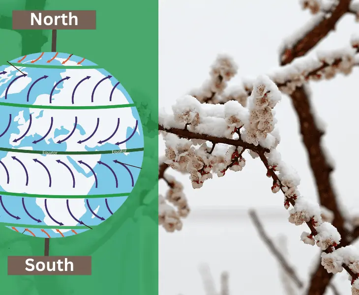 atmospheric circulation pattern changes