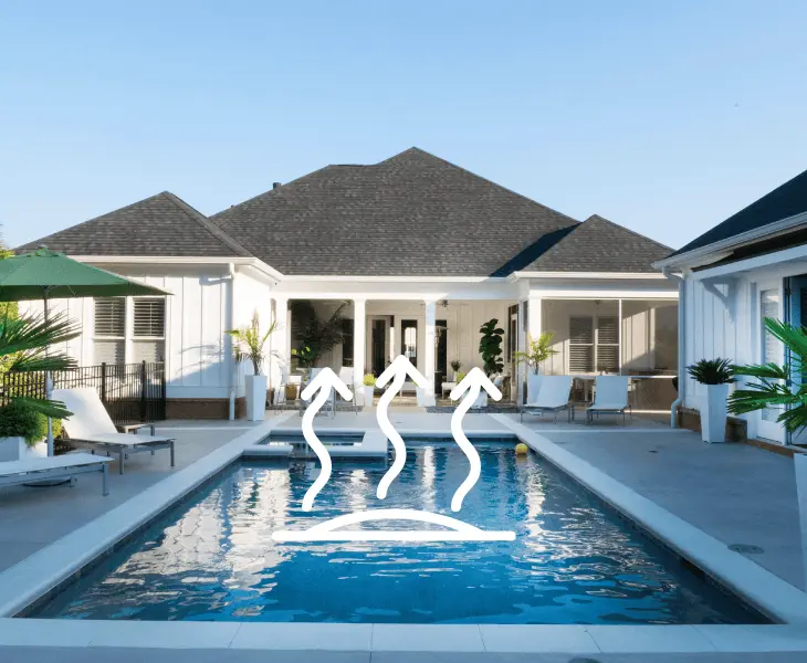 factors that affect pool water evaporation