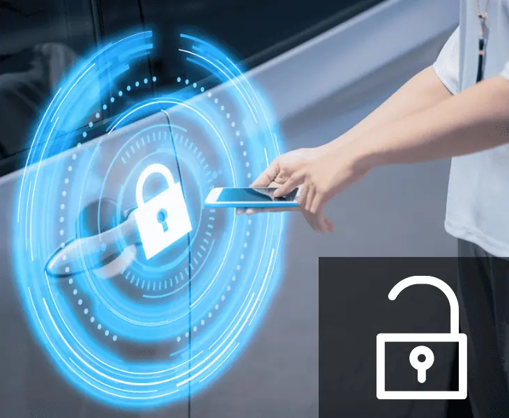 magical encryption of keyless entry system