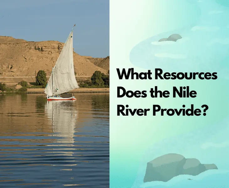 what resources does the nile river provide