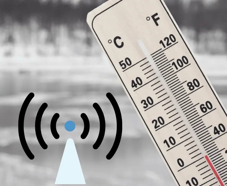 reduced signal strength in cold weather