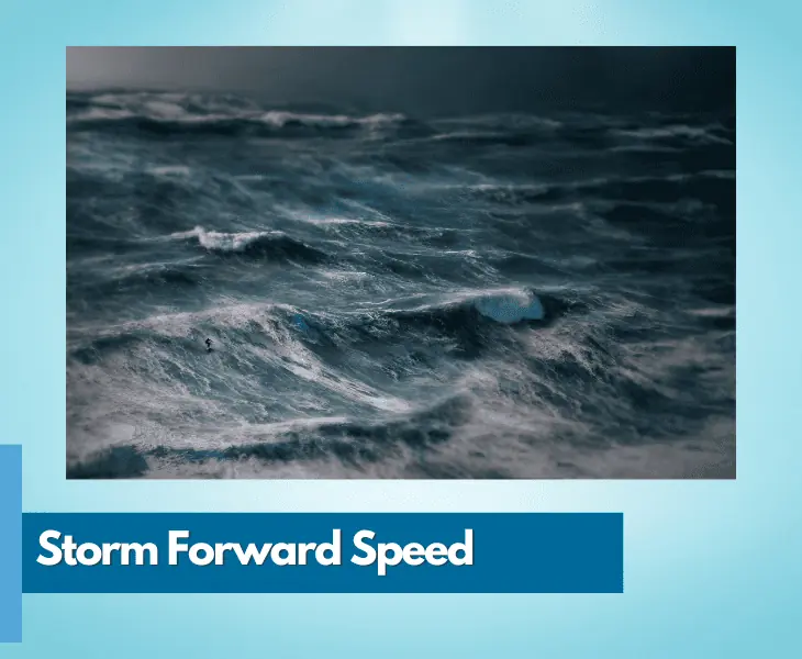 storm forward speed