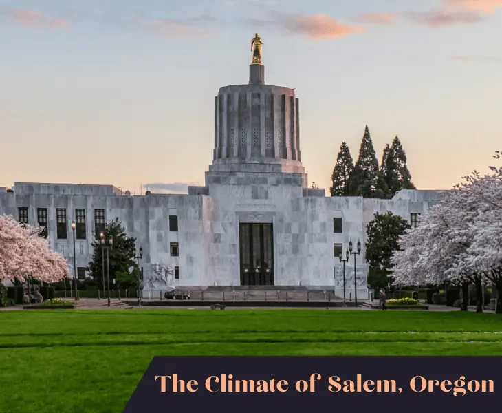 climate of salem oregon