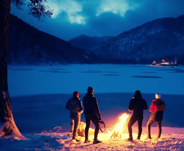 lake arrowhead to explore winter activities