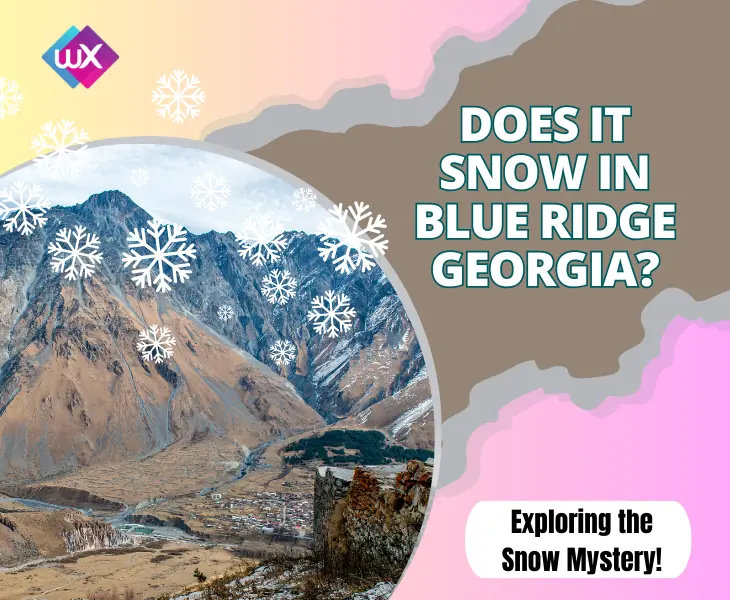 does it snow in blue ridge georgia