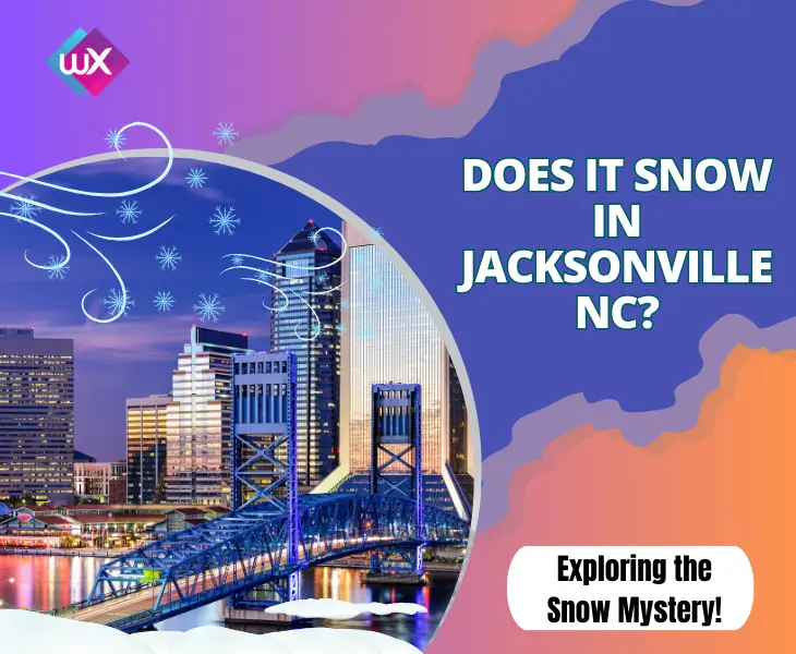 does it snow in jacksonville nc