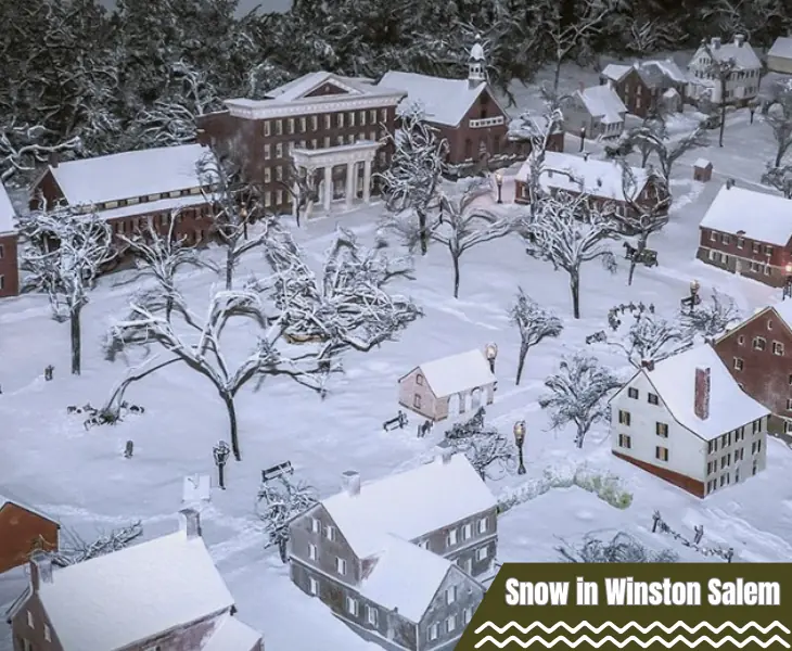 does it snow in winston salem nc