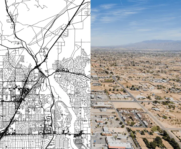 geographical location of victorville
