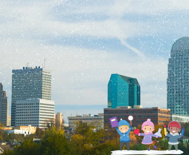 amount of snow winston-salem nc gets