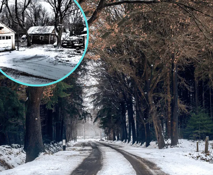 snow impact on the local communities