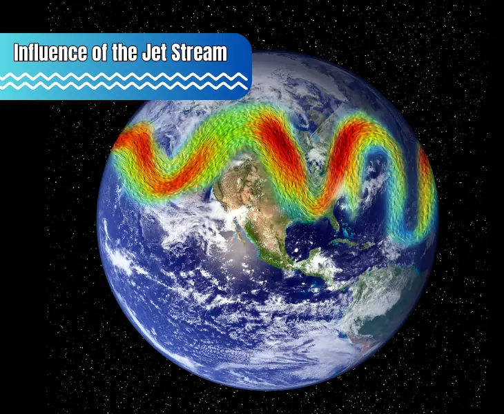 the jet stream influence