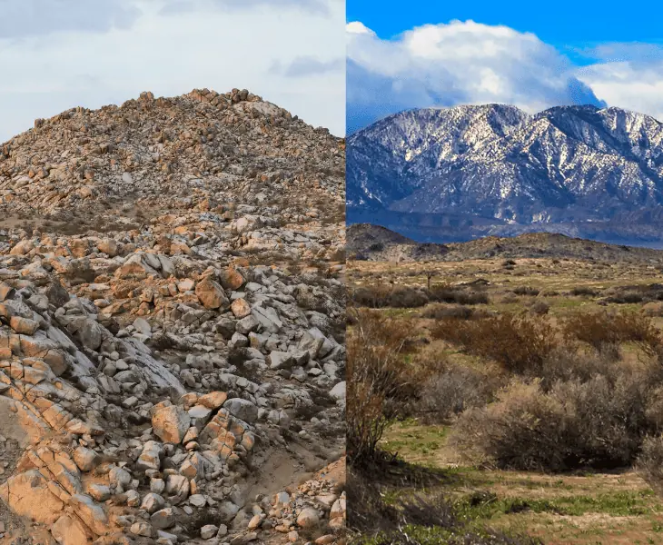 influence of topography in victorville