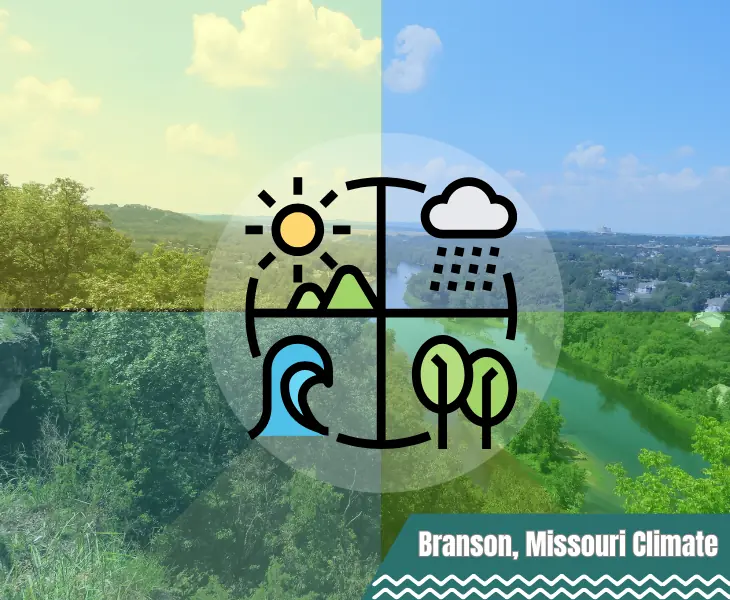 the climate in branson, missouri