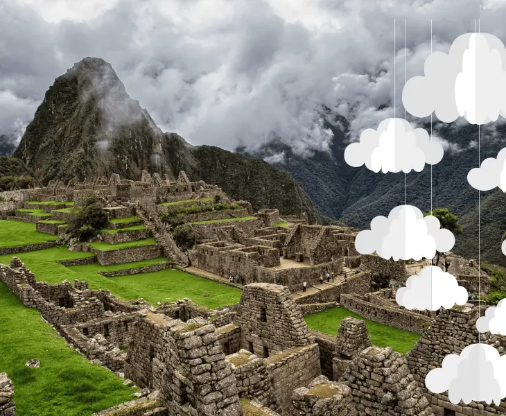 rain shadow effect in machu picchu