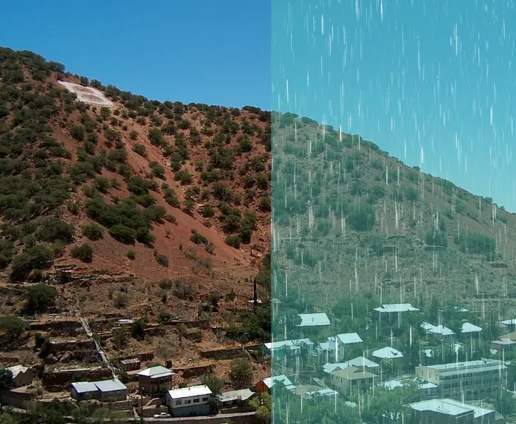 rain shadow effect in bisbee